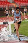 Inter girls 1500 metres steeplechase, English Schools Track and Field. Photo: David T. Hewitson/Sports for All Pics